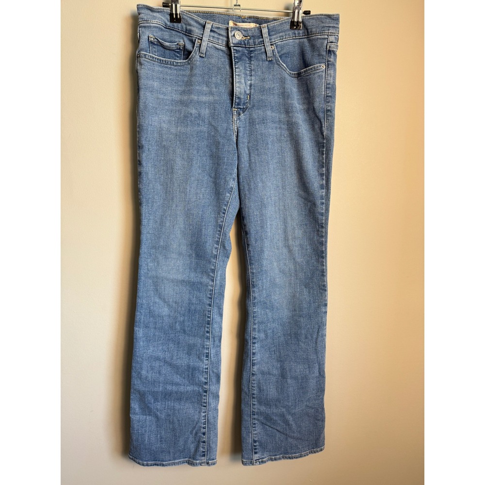Levi's Womens Blue 315 Shaping Bootcut Jeans 29 Denim Classic Casual Stretch